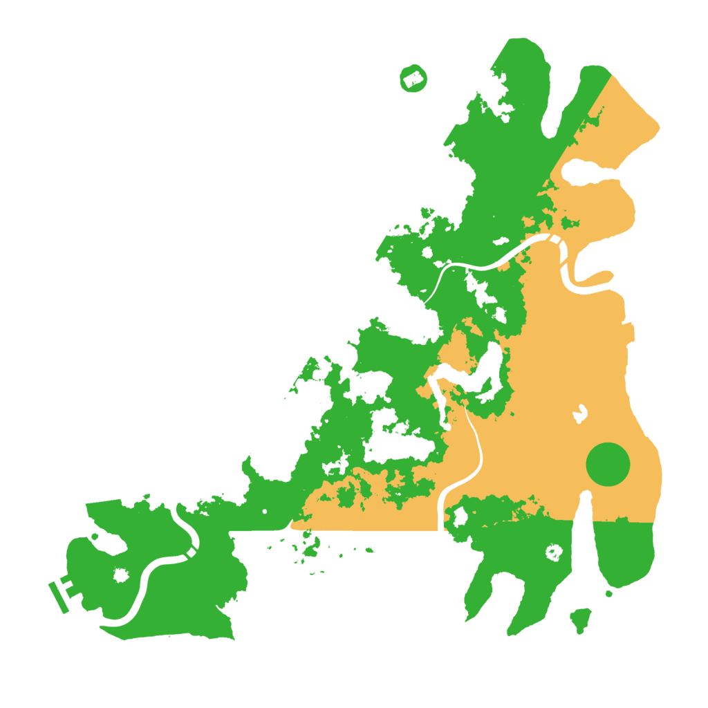 Biome Rust Map: Procedural Map, Size: 4250, Seed: 1799118197