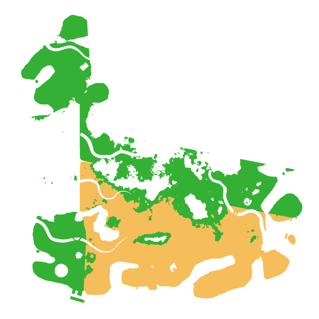 Biome Rust Map: Procedural Map, Size: 4250, Seed: 1783708308