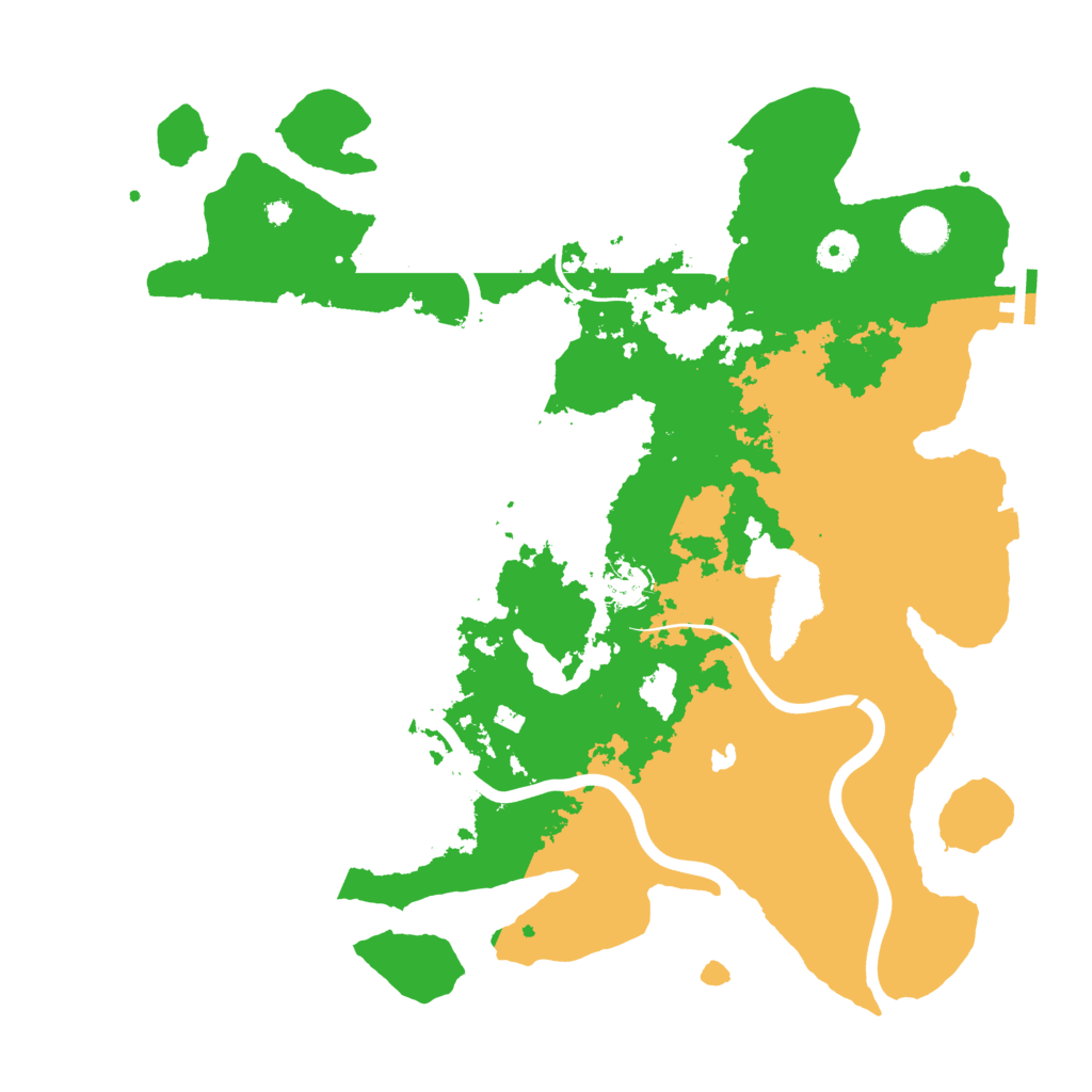 Biome Rust Map: Procedural Map, Size: 4000, Seed: 278572521
