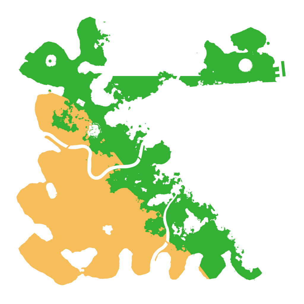 Biome Rust Map: Procedural Map, Size: 4000, Seed: 81749671