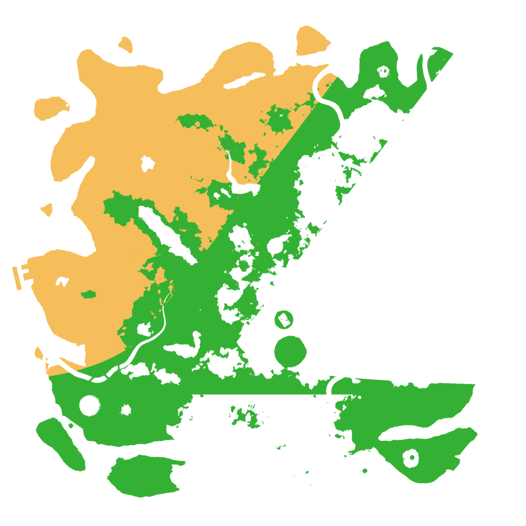 Biome Rust Map: Procedural Map, Size: 4500, Seed: 952698141