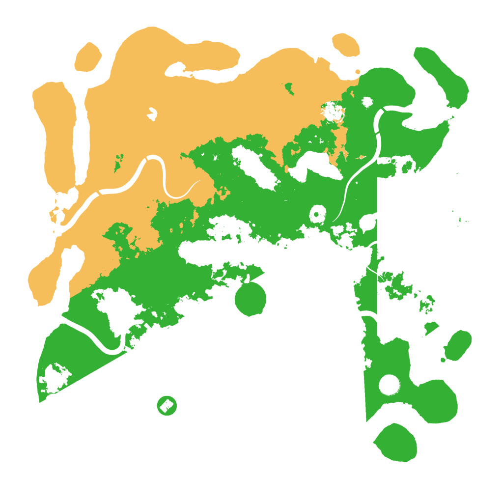 Biome Rust Map: Procedural Map, Size: 4250, Seed: 330723771