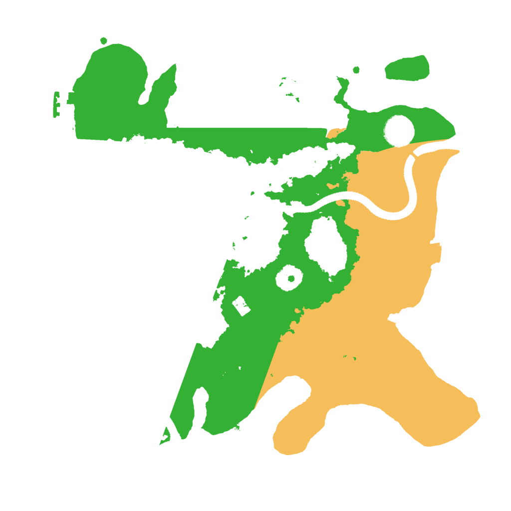 Biome Rust Map: Procedural Map, Size: 3000, Seed: 1675812638