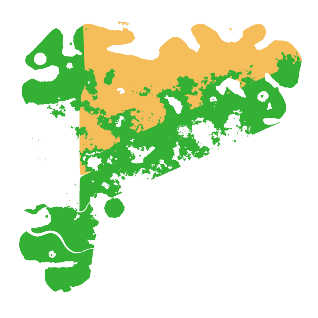 Biome Rust Map: Procedural Map, Size: 4500, Seed: 291