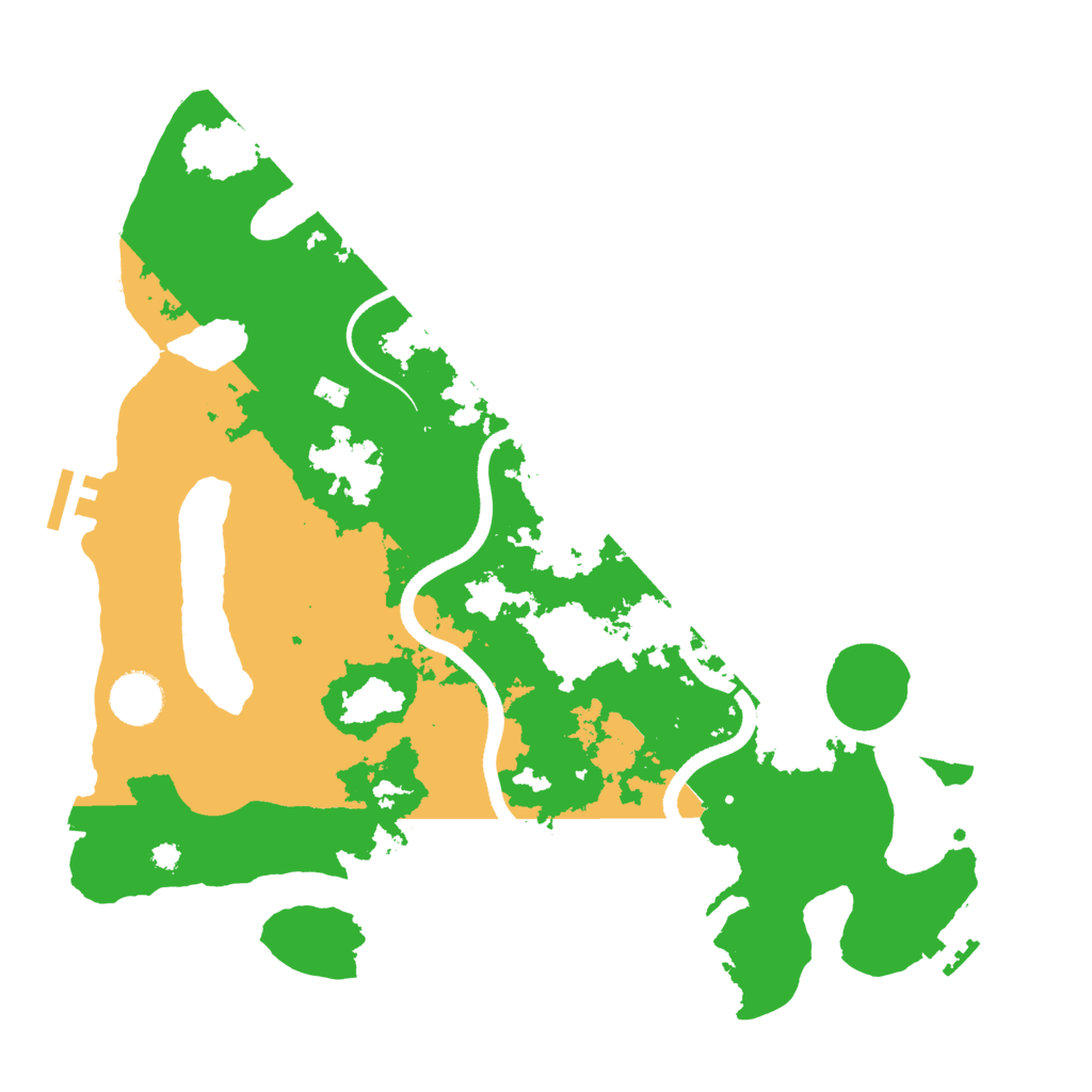 Biome Rust Map: Procedural Map, Size: 3600, Seed: 156146