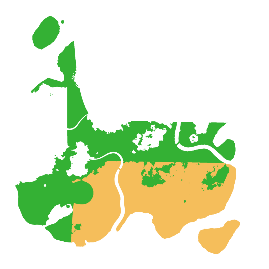 Biome Rust Map: Procedural Map, Size: 3092, Seed: 518097624