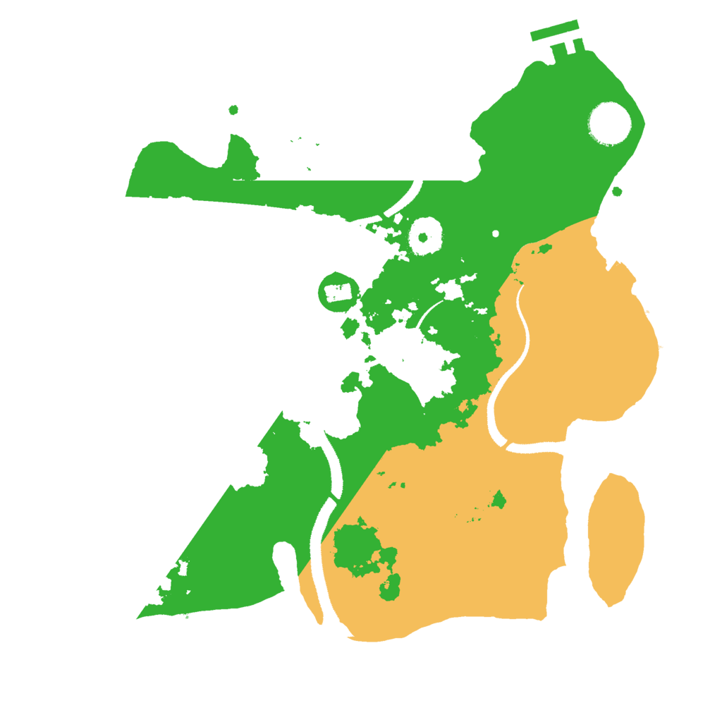 Biome Rust Map: Procedural Map, Size: 3000, Seed: 1612880003