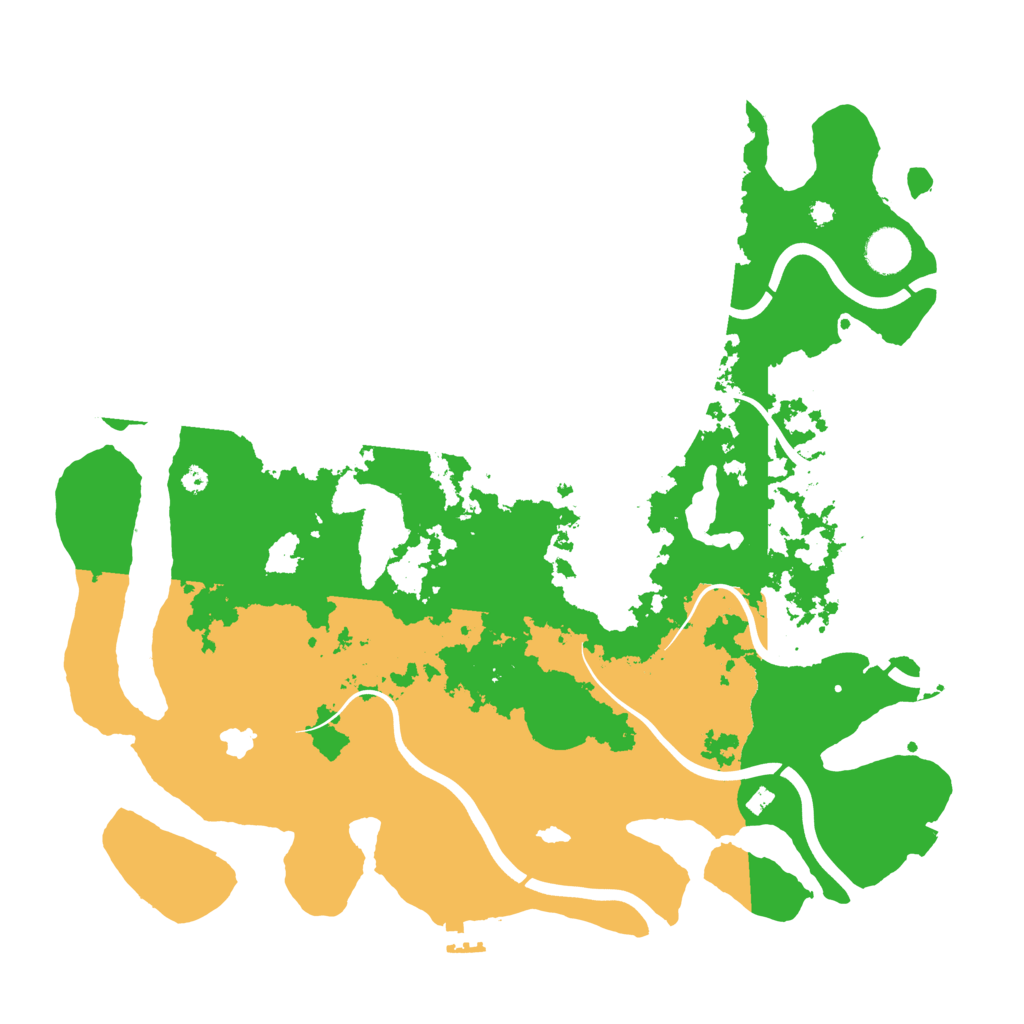 Biome Rust Map: Procedural Map, Size: 4000, Seed: 1085161489