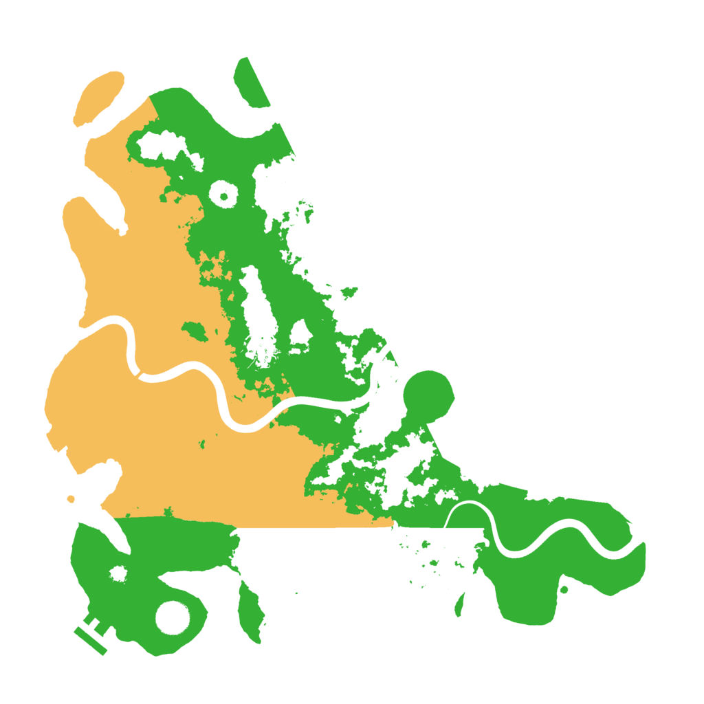 Biome Rust Map: Procedural Map, Size: 3750, Seed: 459447493