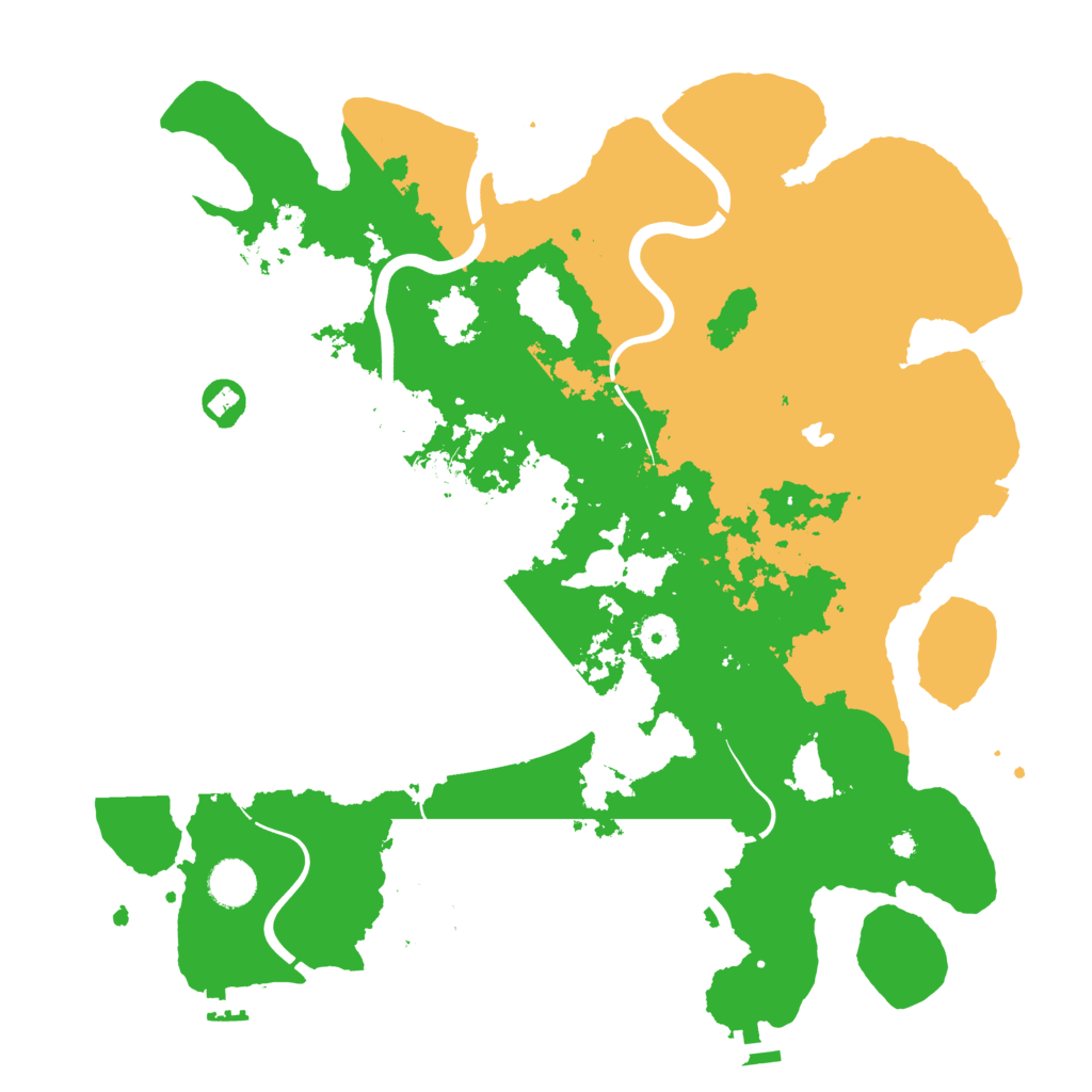 Biome Rust Map: Procedural Map, Size: 4000, Seed: 2469954