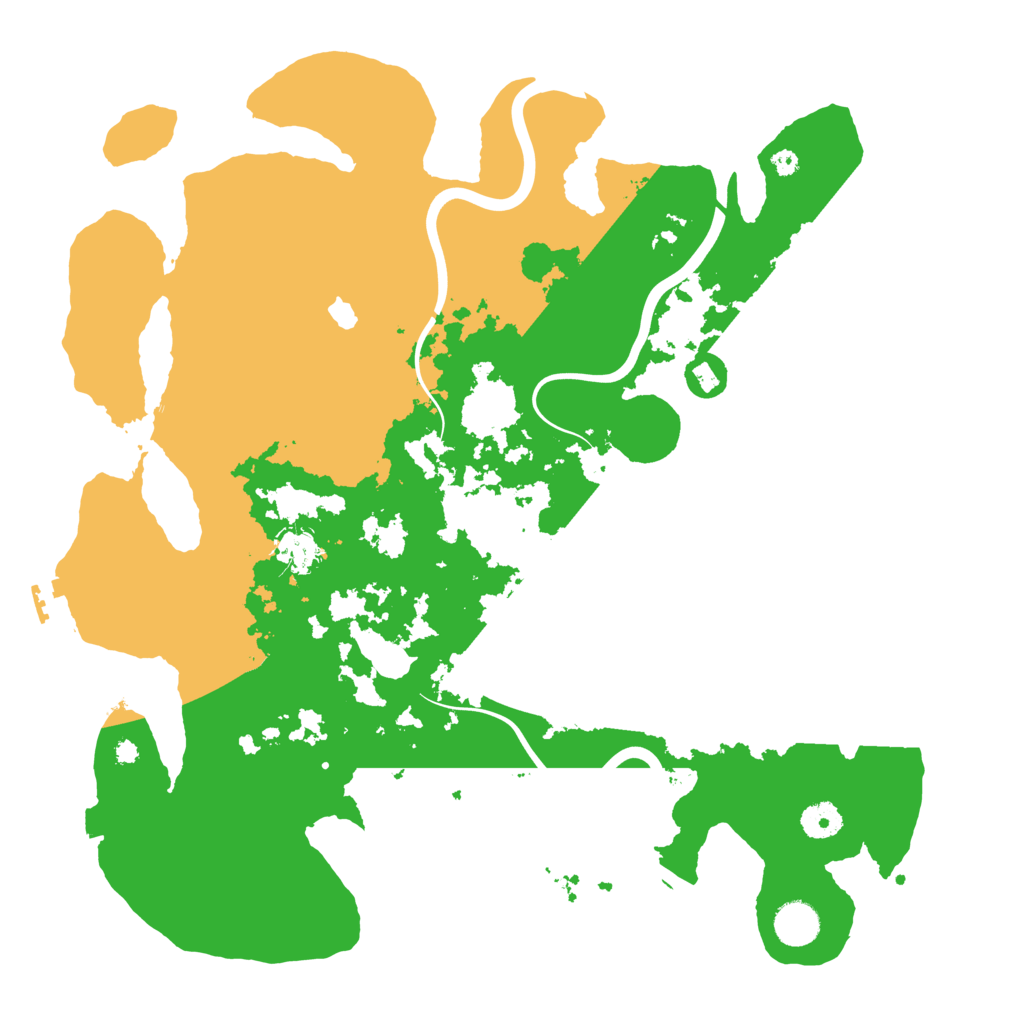 Biome Rust Map: Procedural Map, Size: 4000, Seed: 1571790181