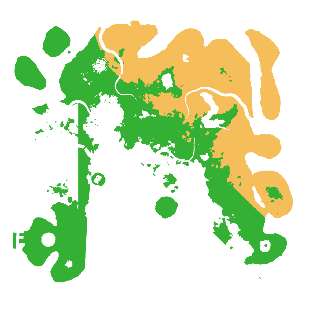 Biome Rust Map: Procedural Map, Size: 4000, Seed: 901688066