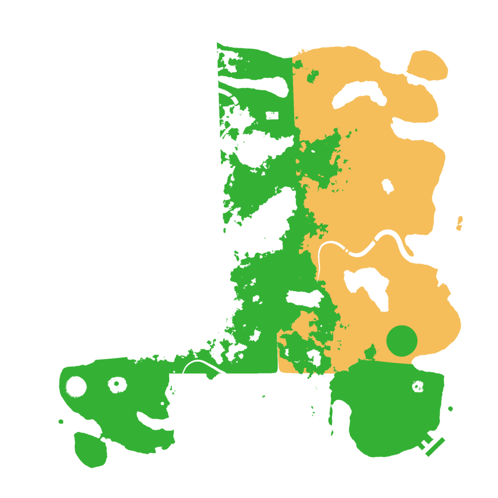 Biome Rust Map: Procedural Map, Size: 4250, Seed: 965153441