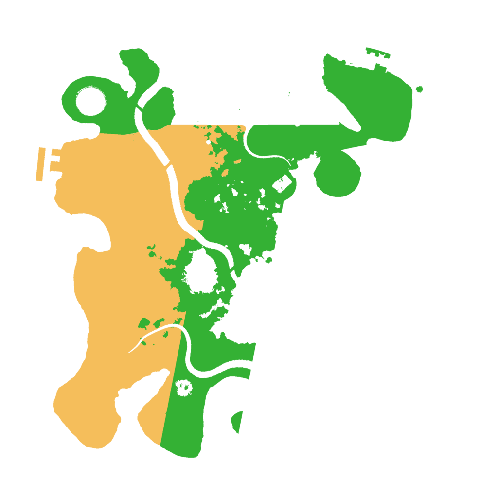 Biome Rust Map: Procedural Map, Size: 3000, Seed: 1772320805