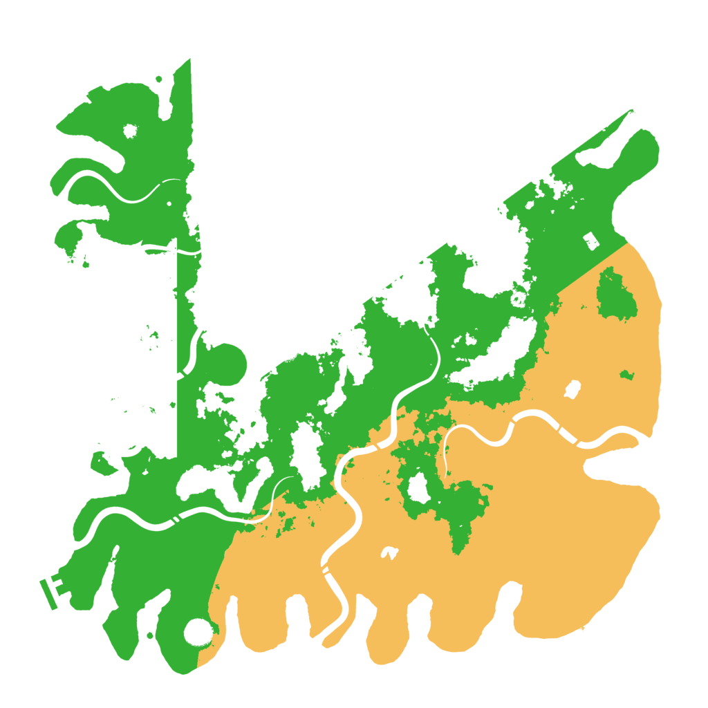 Biome Rust Map: Procedural Map, Size: 4500, Seed: 1734634902