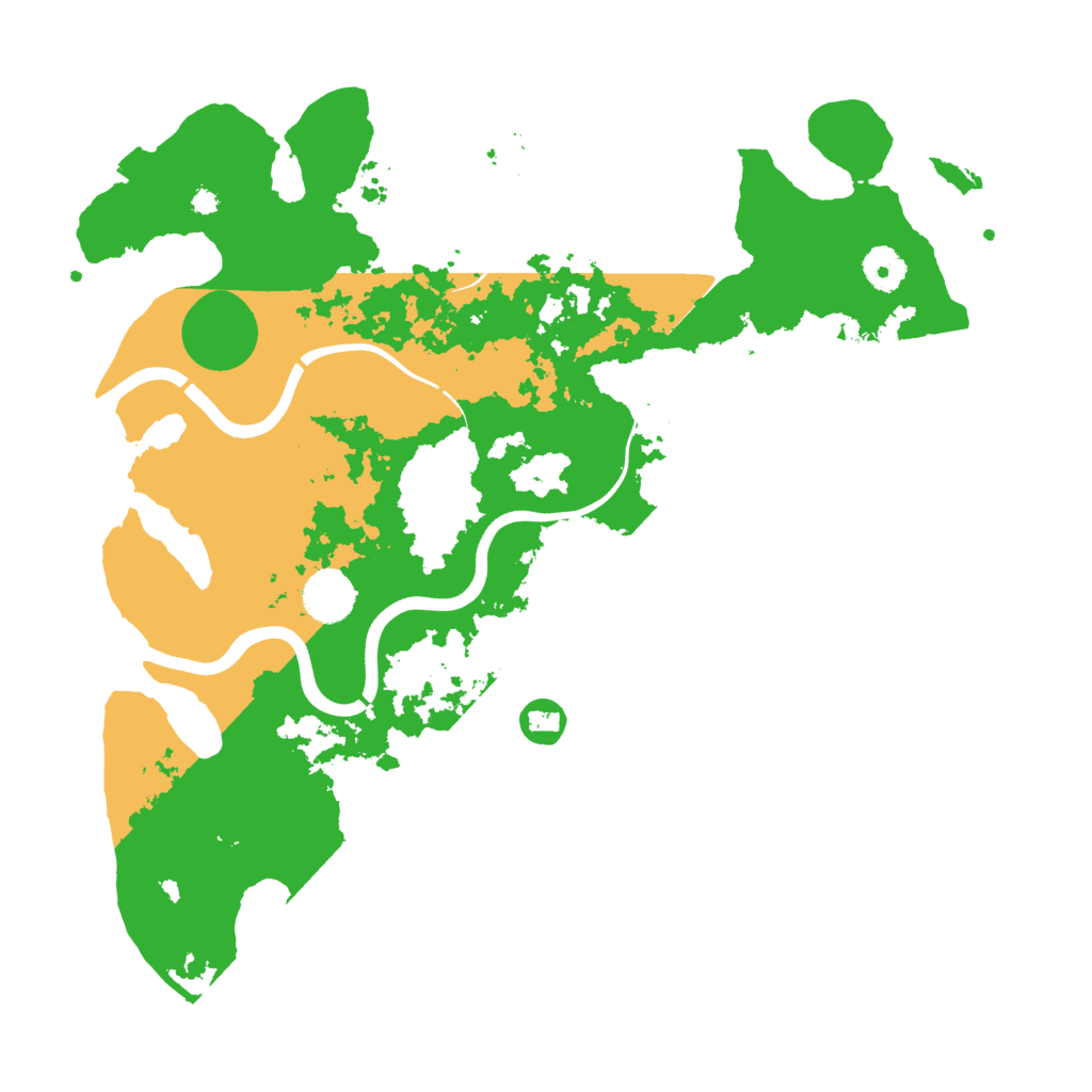 Biome Rust Map: Procedural Map, Size: 3800, Seed: 1968481258