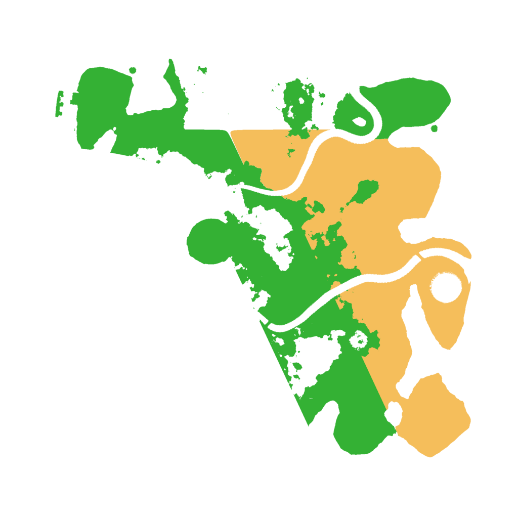 Biome Rust Map: Procedural Map, Size: 3000, Seed: 807812463