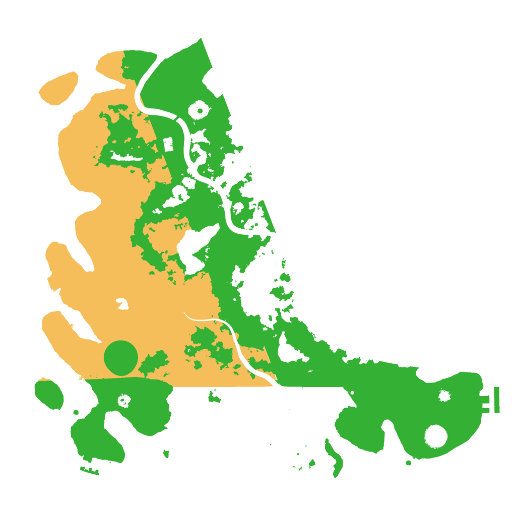 Biome Rust Map: Procedural Map, Size: 4000, Seed: 1689461302