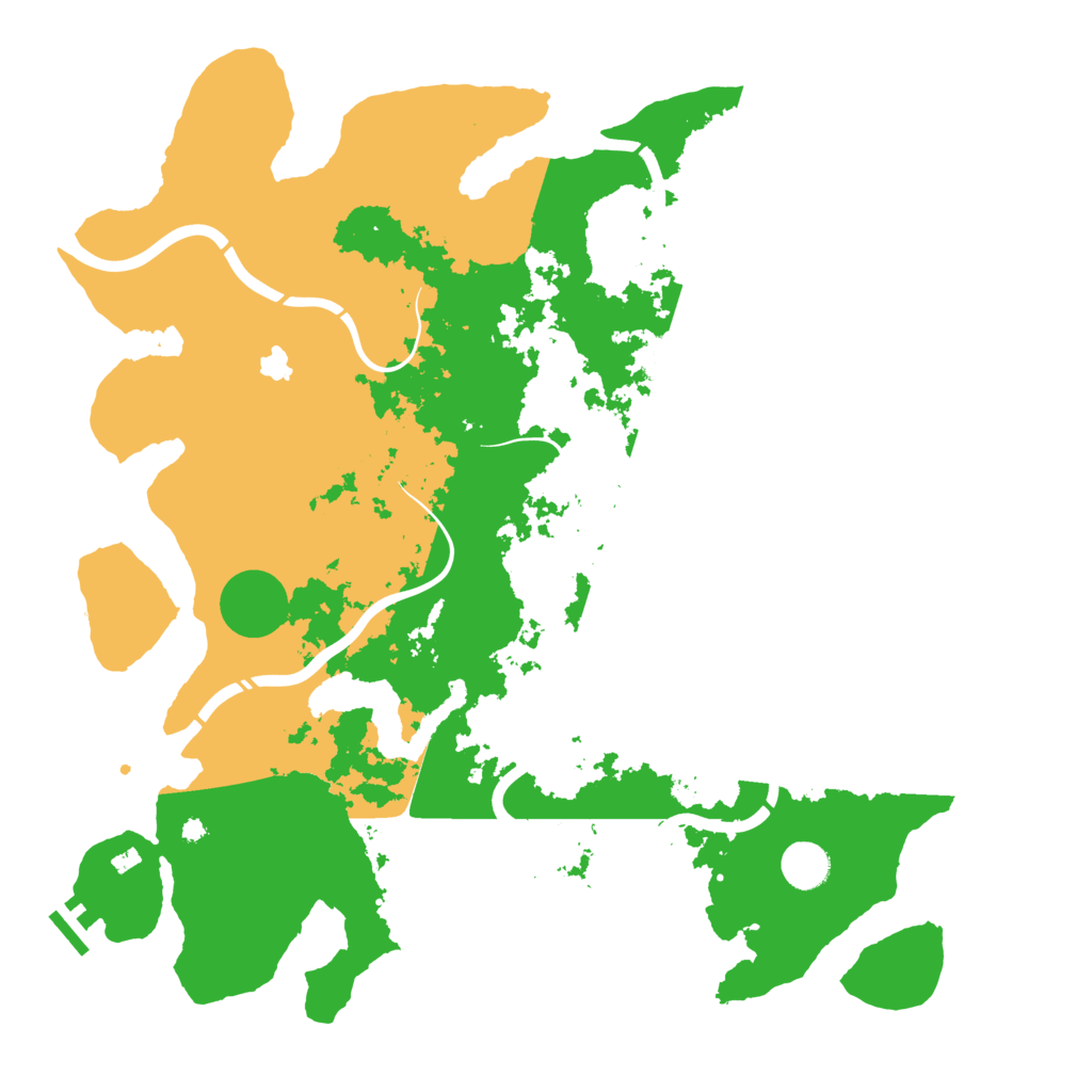 Biome Rust Map: Procedural Map, Size: 4250, Seed: 865533729