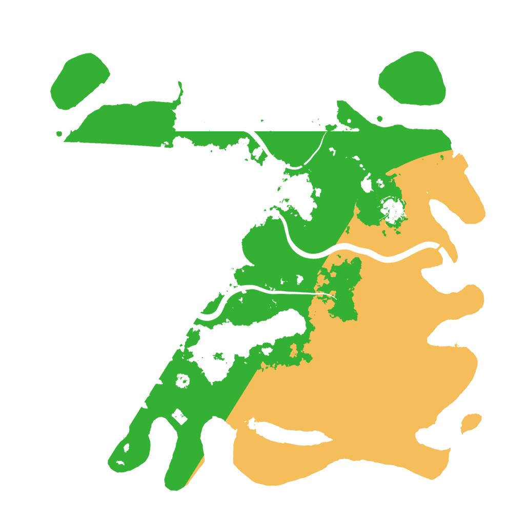Biome Rust Map: Procedural Map, Size: 3750, Seed: 1154920818