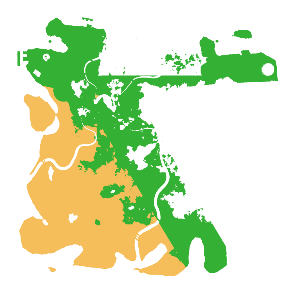 Biome Rust Map: Procedural Map, Size: 4250, Seed: 424066953