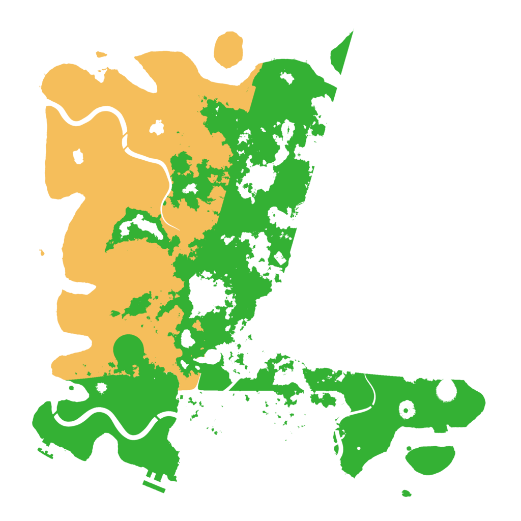 Biome Rust Map: Procedural Map, Size: 4500, Seed: 1158722176