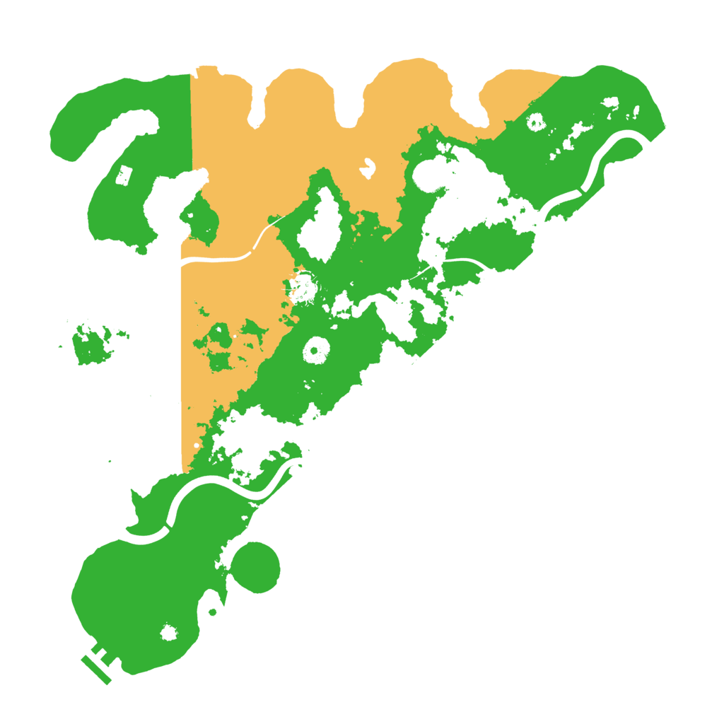 Biome Rust Map: Procedural Map, Size: 4000, Seed: 822083