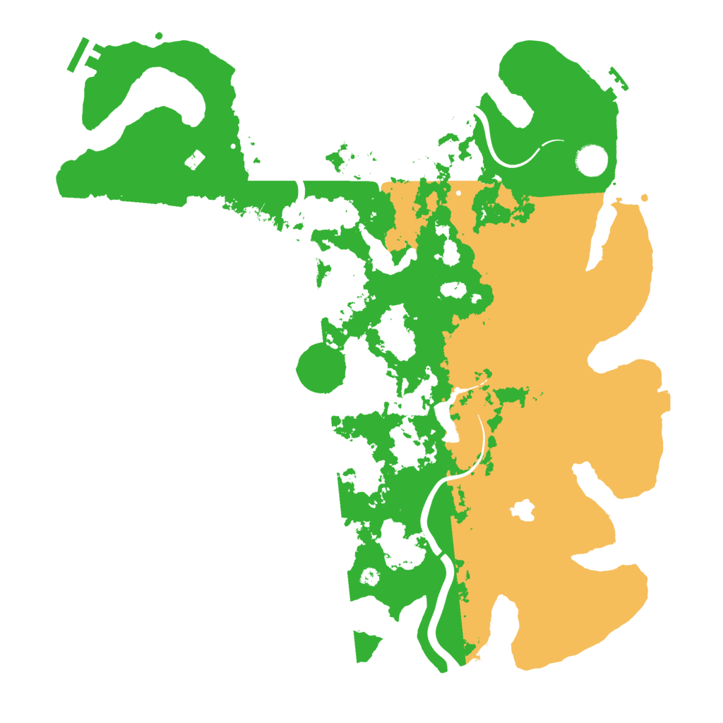 Biome Rust Map: Procedural Map, Size: 4000, Seed: 1293475197