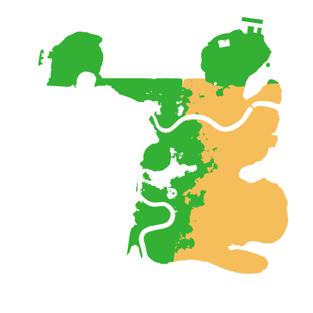 Biome Rust Map: Procedural Map, Size: 3000, Seed: 1338544194