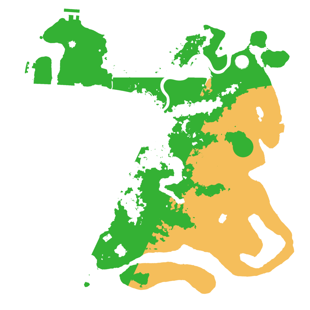 Biome Rust Map: Procedural Map, Size: 4000, Seed: 91847263