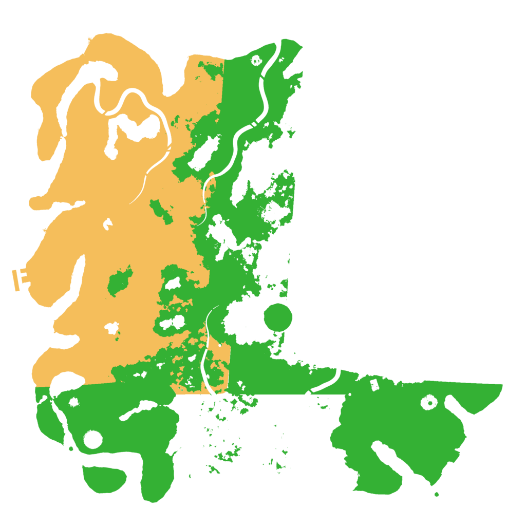 Biome Rust Map: Procedural Map, Size: 5000, Seed: 1875810262