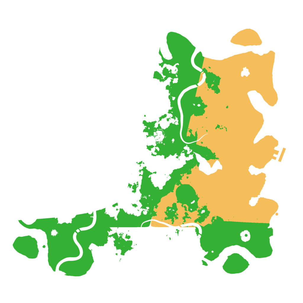 Biome Rust Map: Procedural Map, Size: 4250, Seed: 662555936
