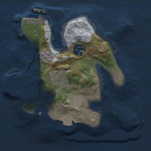 Thumbnail Rust Map: Procedural Map, Size: 1900, Seed: 1600813956, 6 Monuments