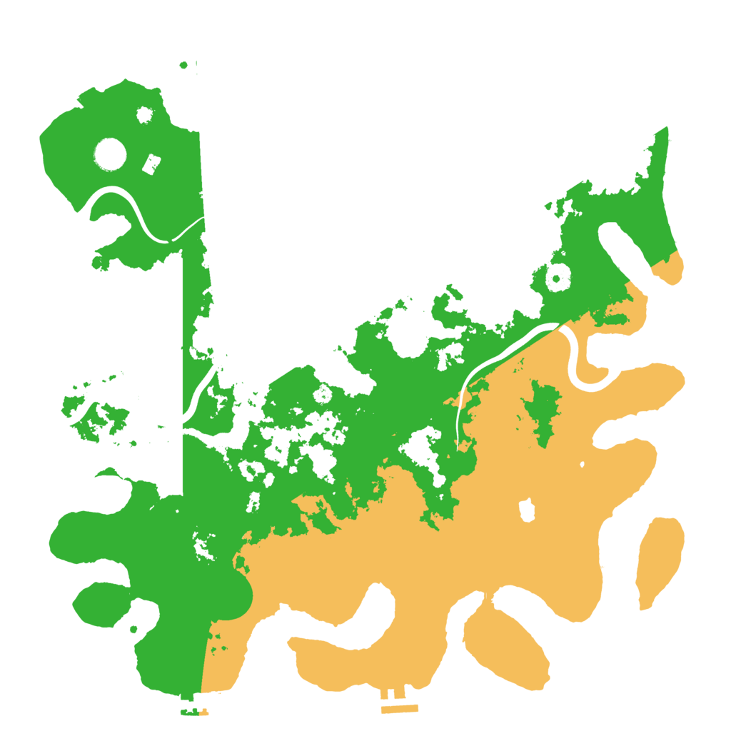 Biome Rust Map: Procedural Map, Size: 4000, Seed: 2053943213