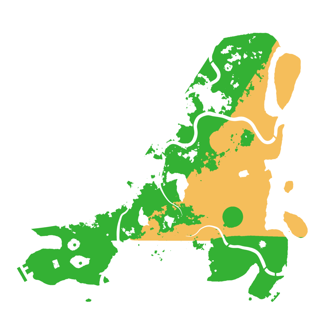 Biome Rust Map: Procedural Map, Size: 4125, Seed: 24014859