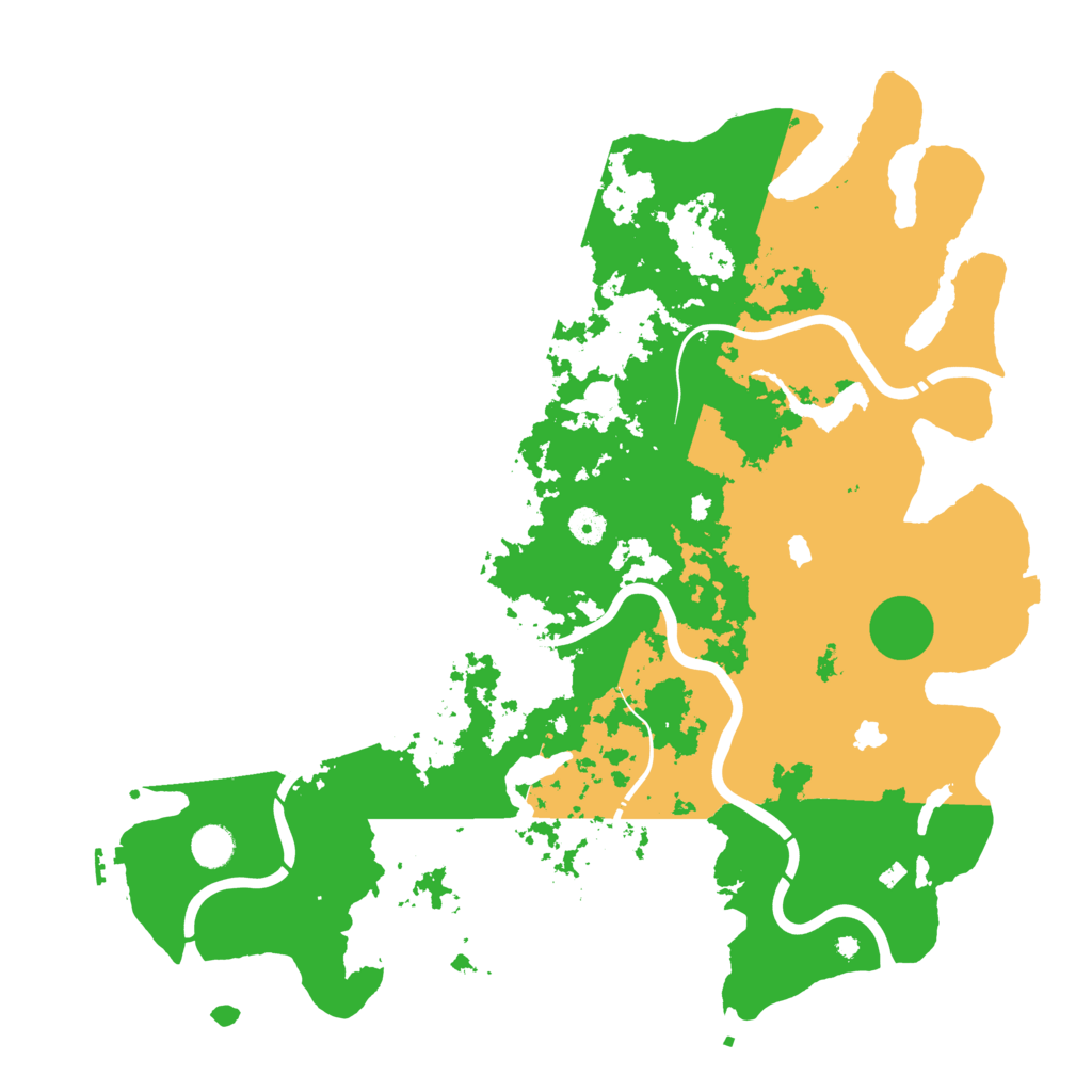 Biome Rust Map: Procedural Map, Size: 4500, Seed: 1459452042