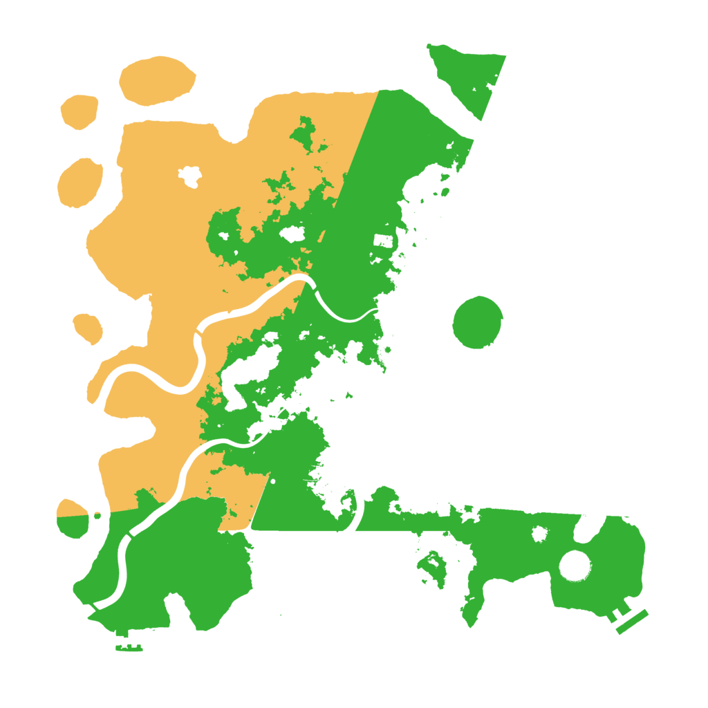 Biome Rust Map: Procedural Map, Size: 4000, Seed: 590747975