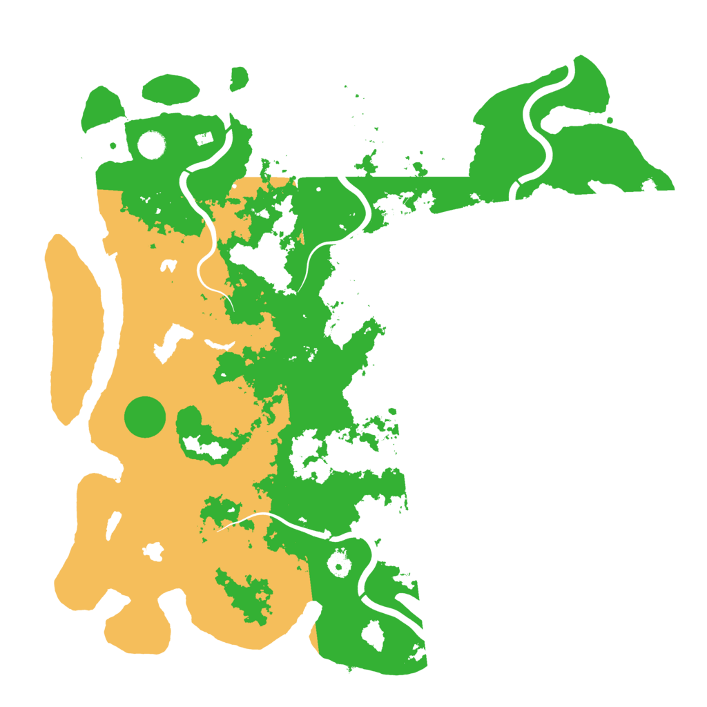 Biome Rust Map: Procedural Map, Size: 4500, Seed: 1378104196