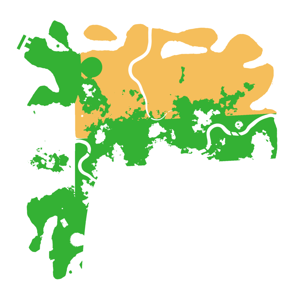 Biome Rust Map: Procedural Map, Size: 3900, Seed: 987654321