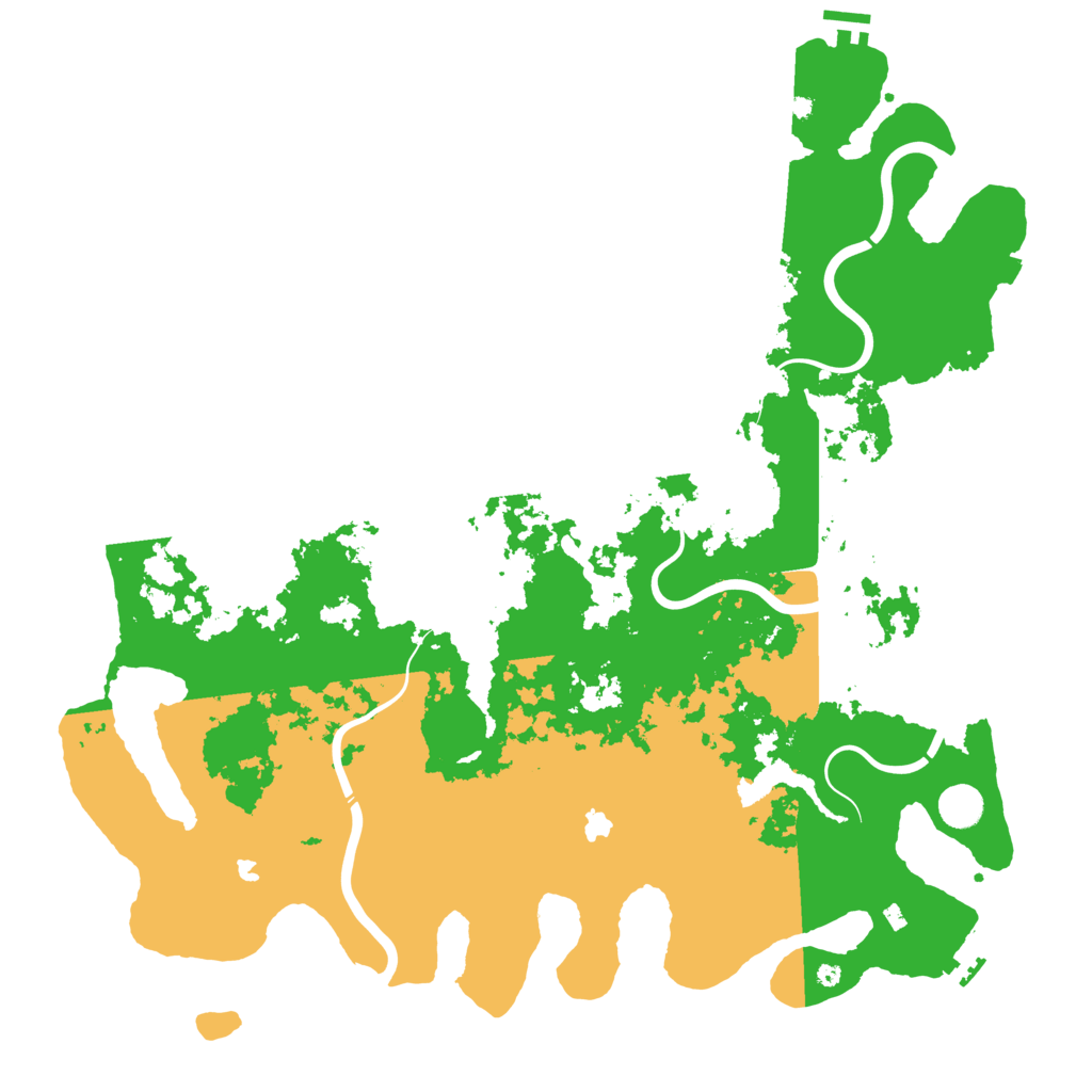 Biome Rust Map: Procedural Map, Size: 4680, Seed: 14082026