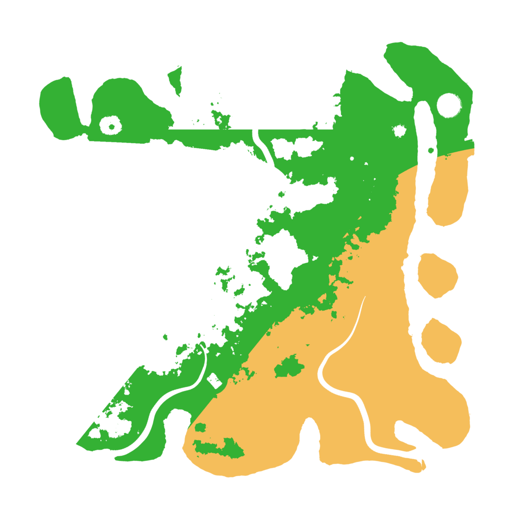 Biome Rust Map: Procedural Map, Size: 3750, Seed: 10929