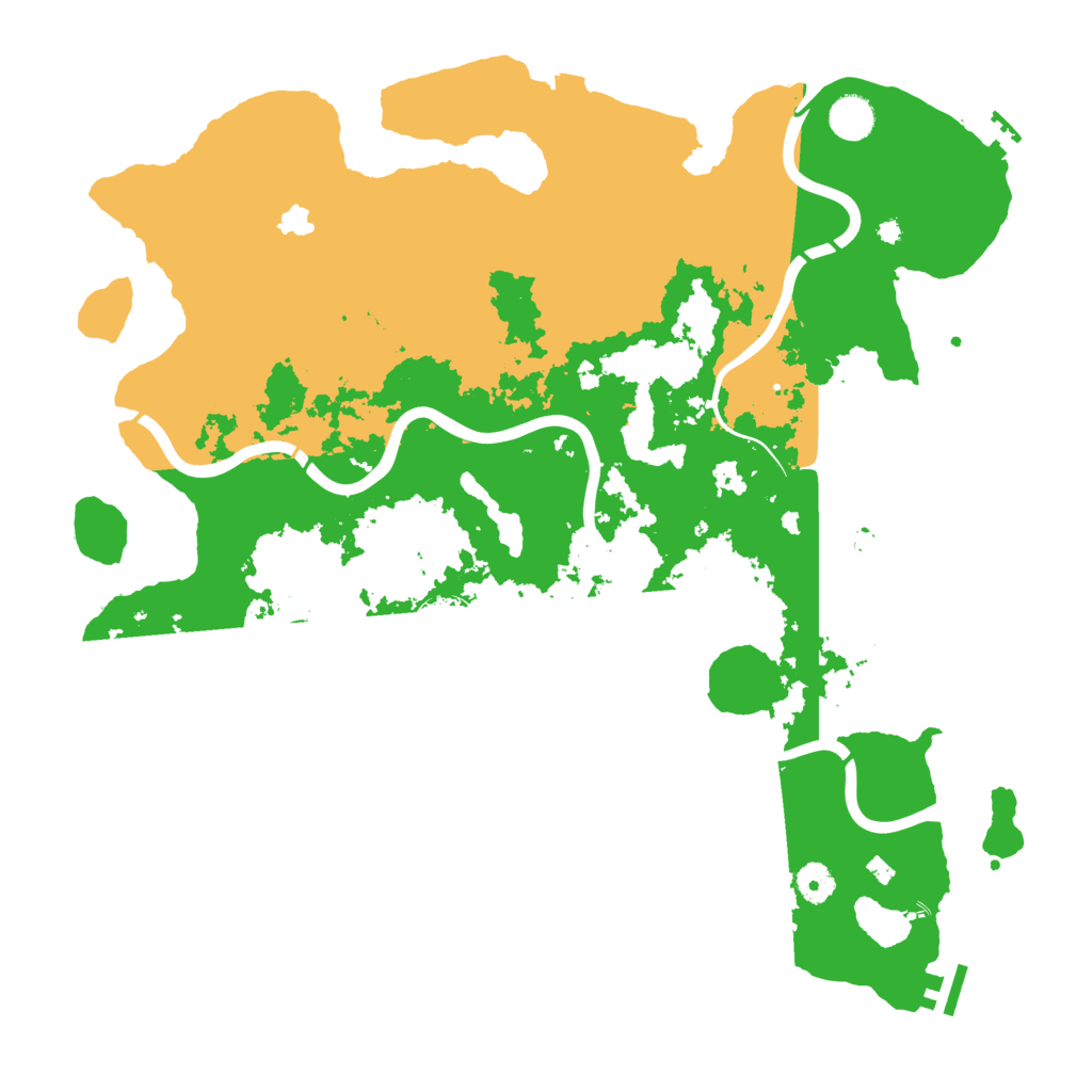 Biome Rust Map: Procedural Map, Size: 4250, Seed: 1453640280