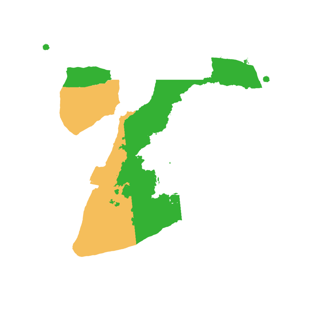Biome Rust Map: Procedural Map, Size: 2000, Seed: 1921549267
