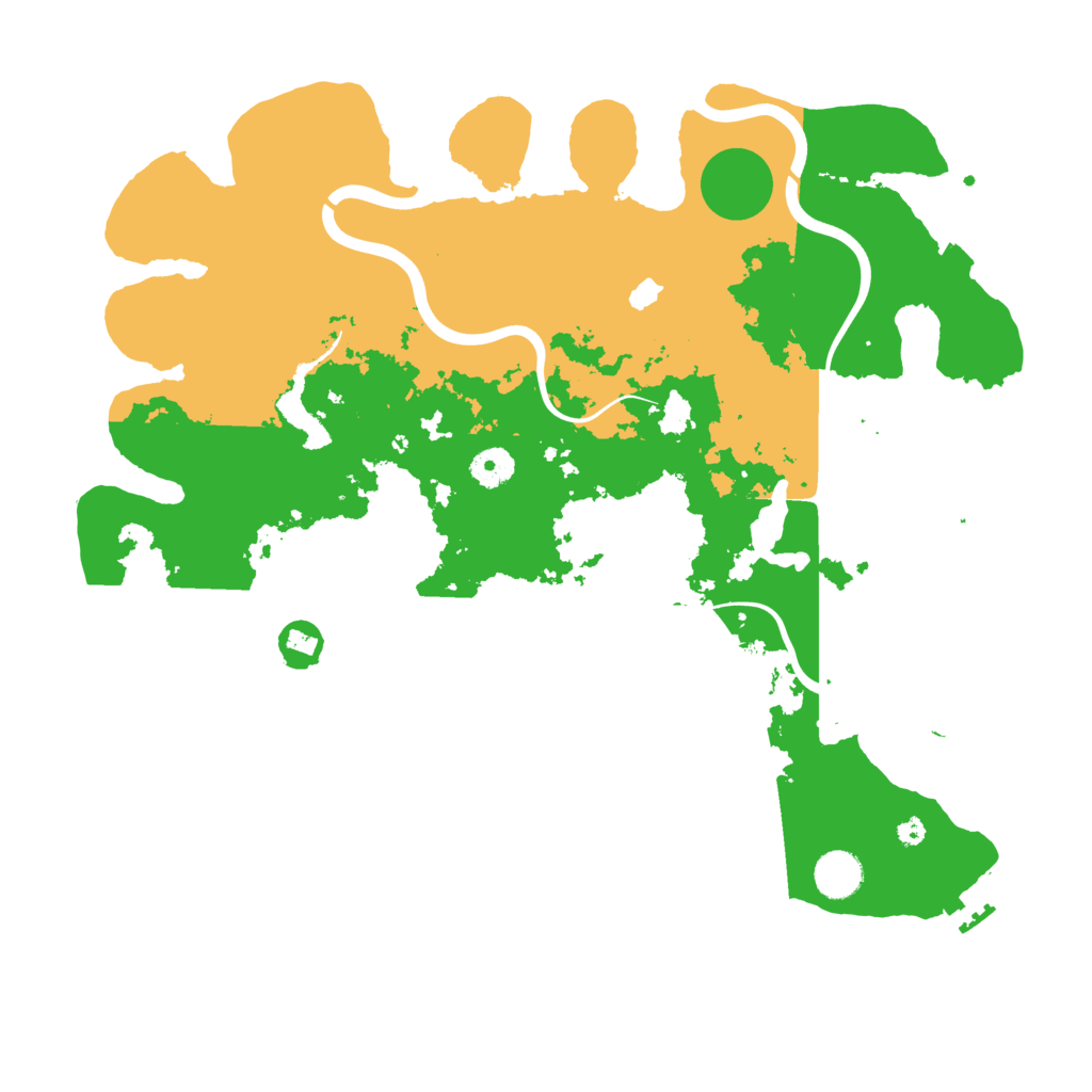 Biome Rust Map: Procedural Map, Size: 4000, Seed: 1221086253