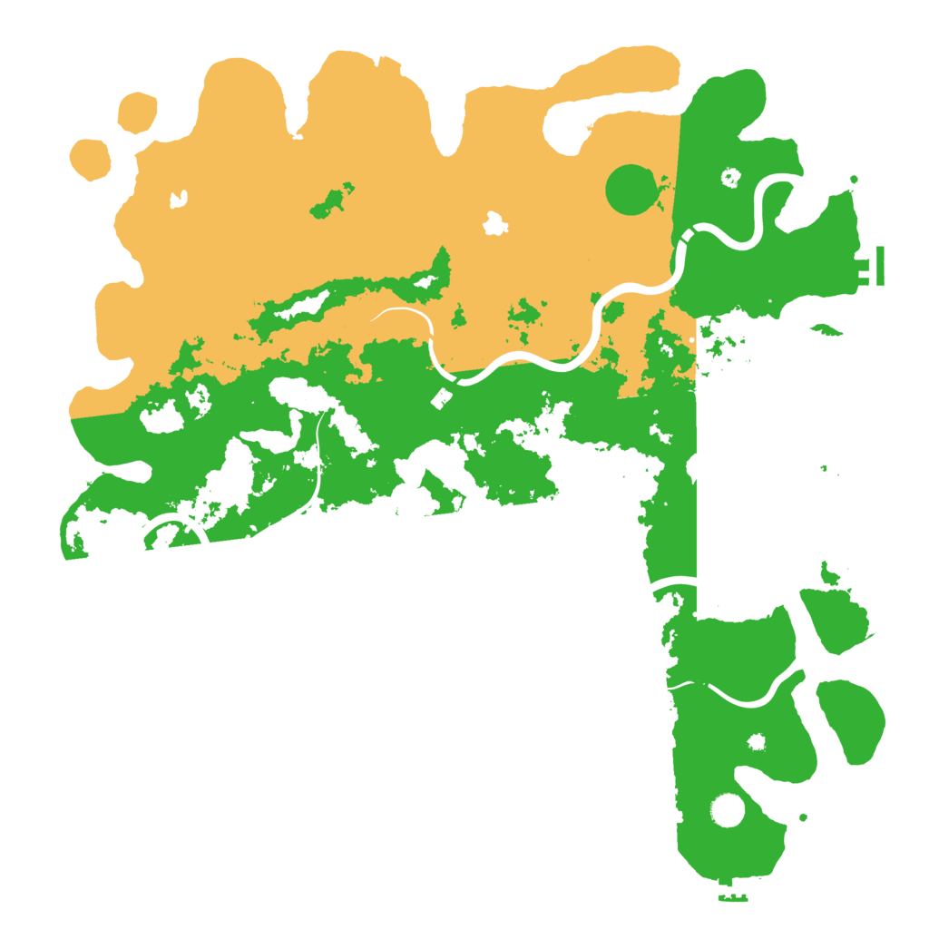 Biome Rust Map: Procedural Map, Size: 4800, Seed: 1226730235