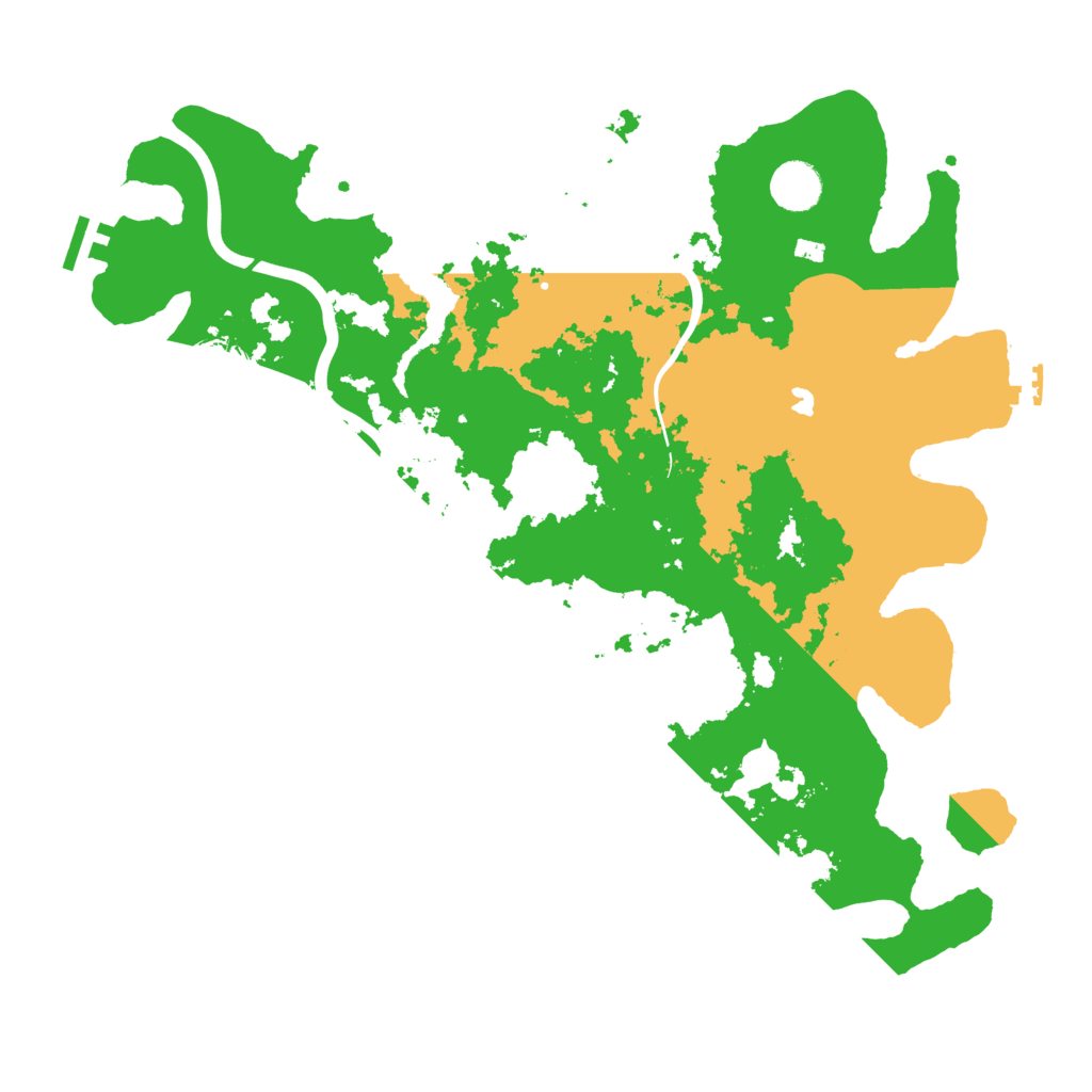 Biome Rust Map: Procedural Map, Size: 4000, Seed: 68600035