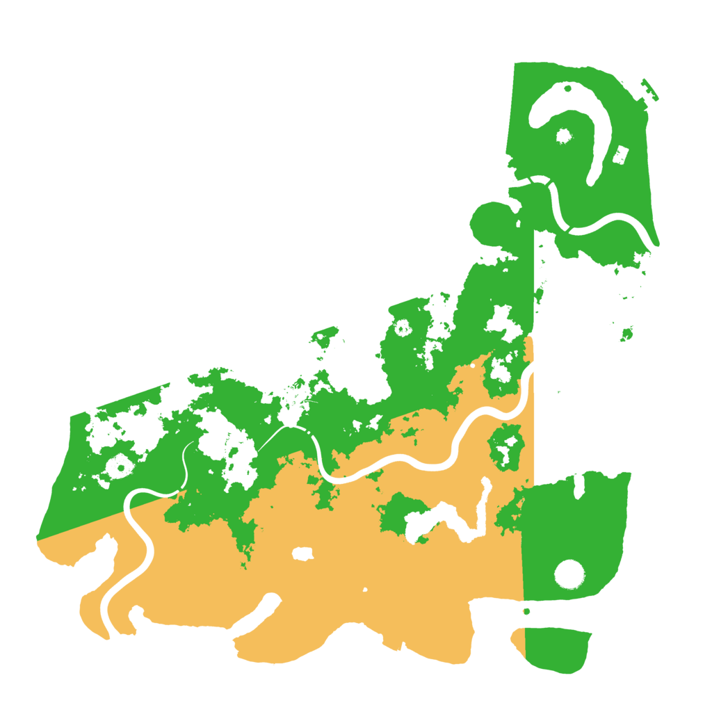 Biome Rust Map: Procedural Map, Size: 4250, Seed: 1205446836