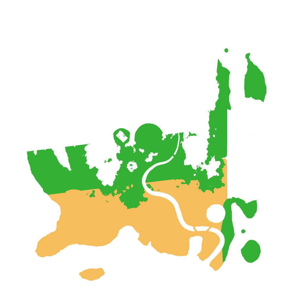 Biome Rust Map: Procedural Map, Size: 3000, Seed: 14082026