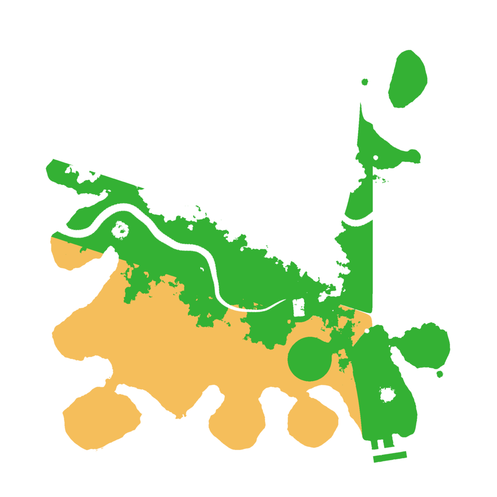 Biome Rust Map: Procedural Map, Size: 3000, Seed: 67133767