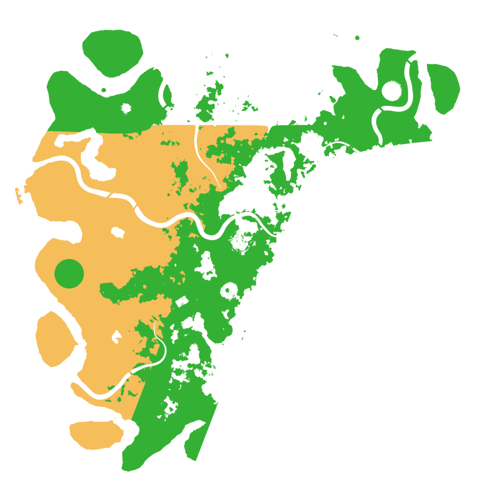 Biome Rust Map: Procedural Map, Size: 4500, Seed: 1749048480
